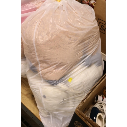 222 - 3 BAGS OF SOFT TOYS