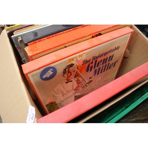 234 - BOX OF CLASSIC & OTHER RECORDS