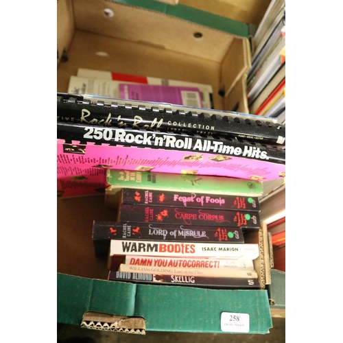 258 - 2 BOXES OF BOOKS