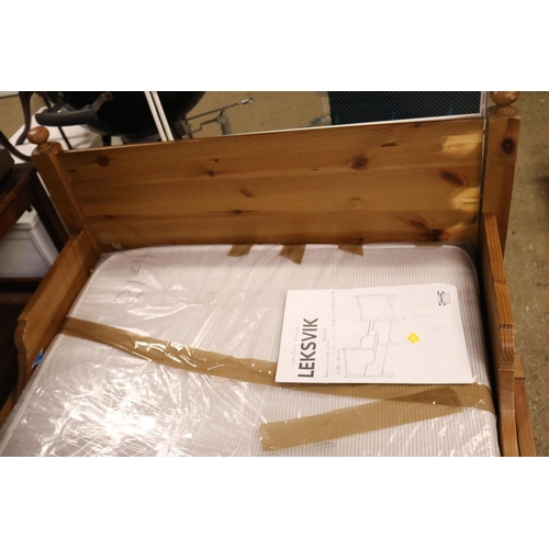 288 - IKEA CHILDS BED & MATTRESS