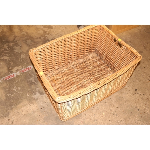 309 - LARGE WICKER BASKET