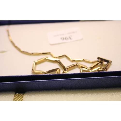 396 - 4 GOLD & SILVER BOXED NECKLACES/BRACELET SETS