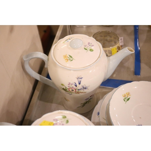 447 - 6 PIECE DINNER SET & TEA SET