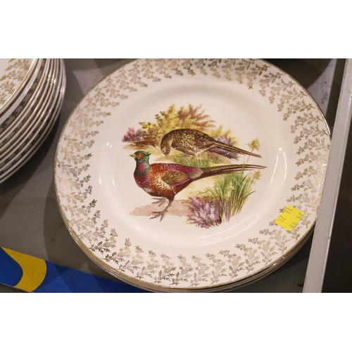 452 - LARGE QTY OF PHEASANT PLATES