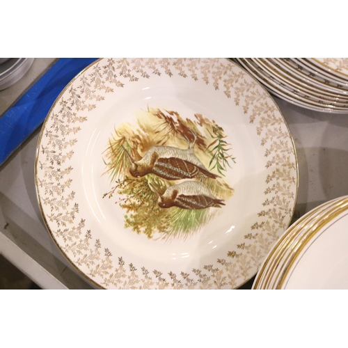 452 - LARGE QTY OF PHEASANT PLATES