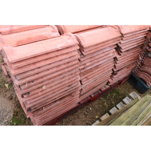 54 - LARGE QTY OF ROOF TILES, ETC