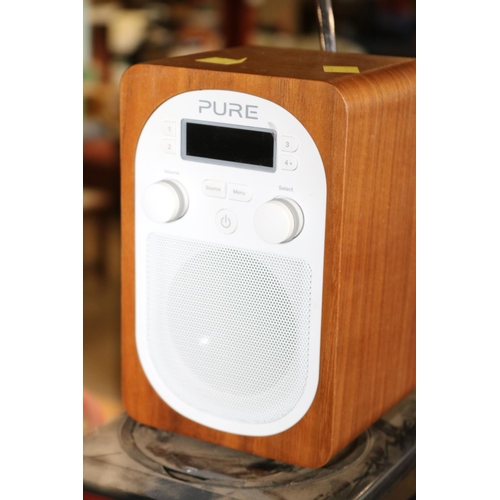 63A - PURE EVOKE D2 RADIO (MANUAL IN OFFICE) - WARRANTED UNTIL 12 NOON TUESDAY FOLLOWING THE ABOVE SALE