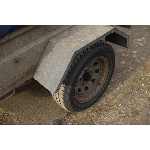 1 - PHOENIX 6 X 4 GALVANISED TRAILER WITH EXTENDED SIDES