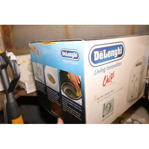 101 - DELONGHI DEEP FRYER - NEW, NOT OPENED - WARRANTED UNTIL 12 NOON TUESDAY FOLLOWING THE ABOVE SALE