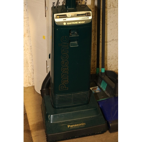 115 - PANASONIC HOOVER, G-TECH SWEEPER & KLEENEZE - WARRANTED UNTIL 12 NOON TUESDAY FOLLOWING THE ABOVE SA... 