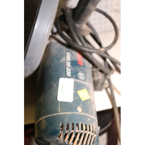 170 - BOSCH GWS 20-330 ANGLE GRINDER - WARRANTED UNTIL NOON TUES FOLLOWING THE ABOVE SALE