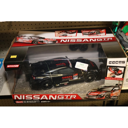 181 - R/C NISSAN DRIFTING CAR & PHANTOM CAR