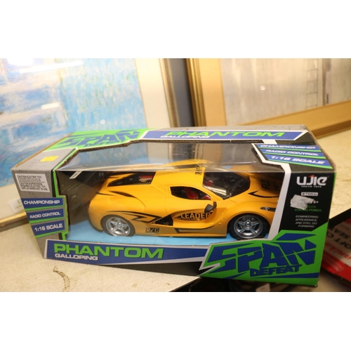 181 - R/C NISSAN DRIFTING CAR & PHANTOM CAR