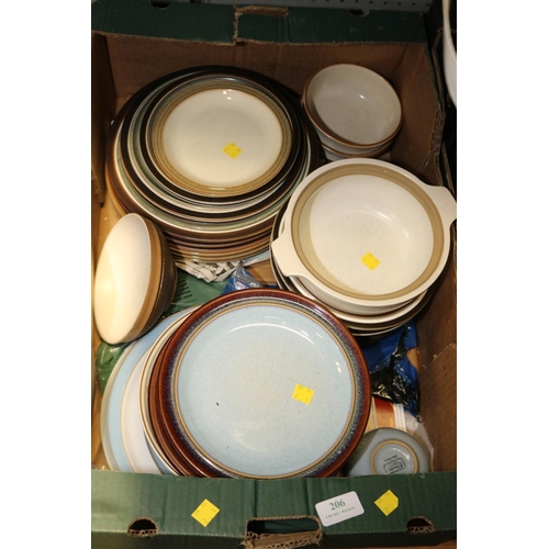 206 - VARIOUS DENBY TEA & DINNER WARE