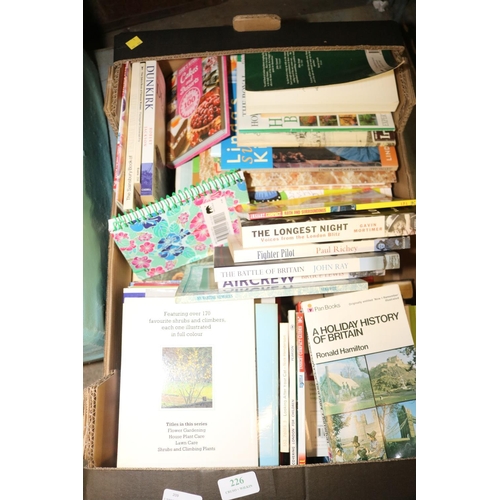 226 - BOX OF ASSORTED BOOKS