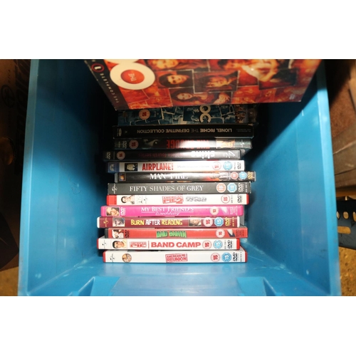 231 - BOX OF DVD'S