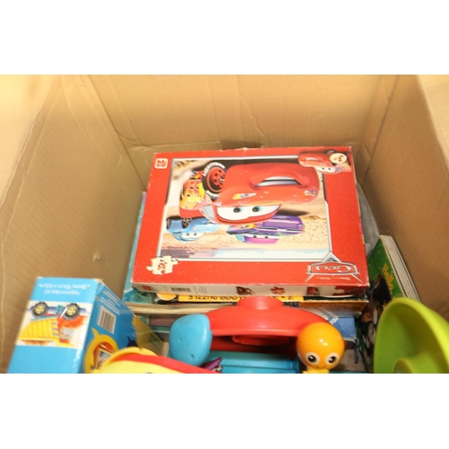 247 - BOX OF KIDS TOYS & GAMES