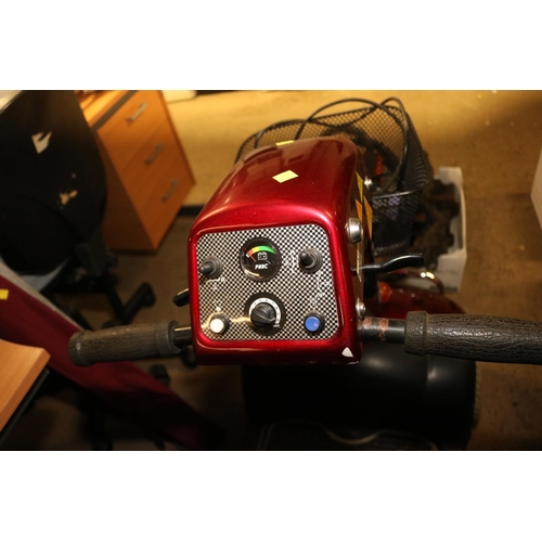 326 - RASCAL MOBILITY SCOOTER - CHARGER IN OFFICE - WARRANTED UNTIL 12 NOON TUESDAY FOLLOWING THE ABOVE SA... 