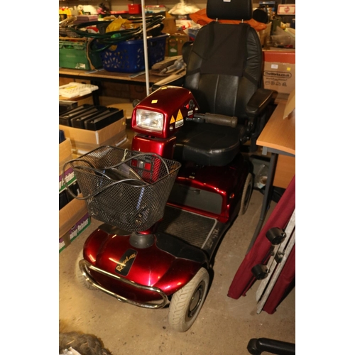 326 - RASCAL MOBILITY SCOOTER - CHARGER IN OFFICE - WARRANTED UNTIL 12 NOON TUESDAY FOLLOWING THE ABOVE SA... 