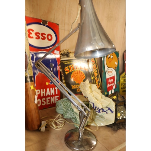 344 - ANGLE POISE LAMP - WARRANTED UNTIL 12 NOON TUESDAY FOLLOWING THE ABOVE SALE