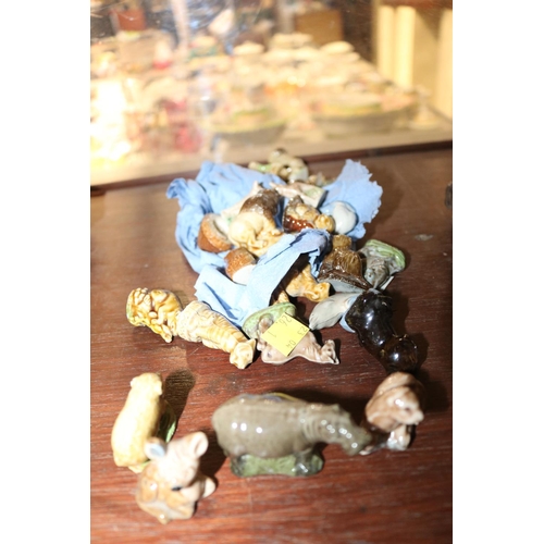 399 - COLLECTION OF WADE WHIMSIES ANIMALS/BIRDS