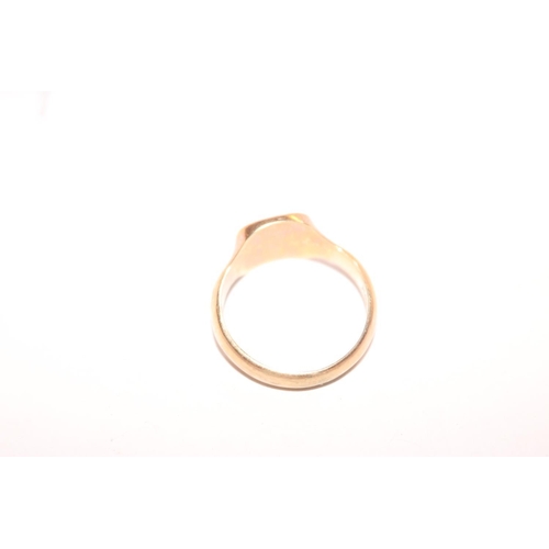 419 - 9CT SIGNET RING - 6.4GMS TOTAL