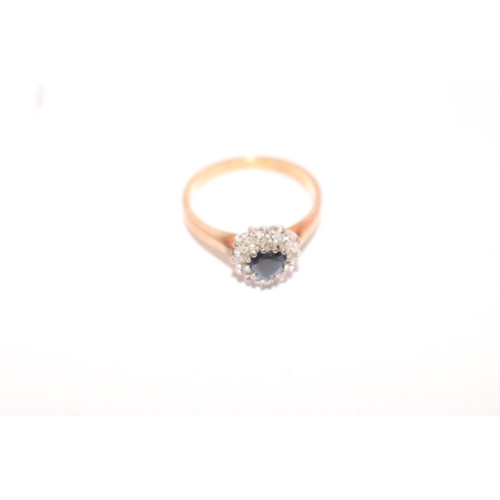 421 - 9CT HEART SHAPED RING - 2.4GMS