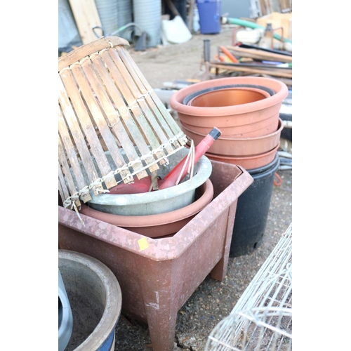 49 - PLANT POTS ETC