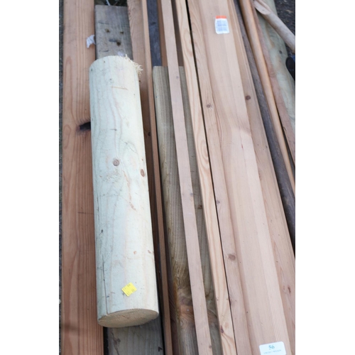 56 - QTY OF SMALL TIMBER