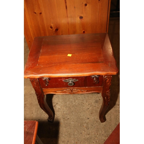 621 - 3 X WOODEN SIDE TABLES