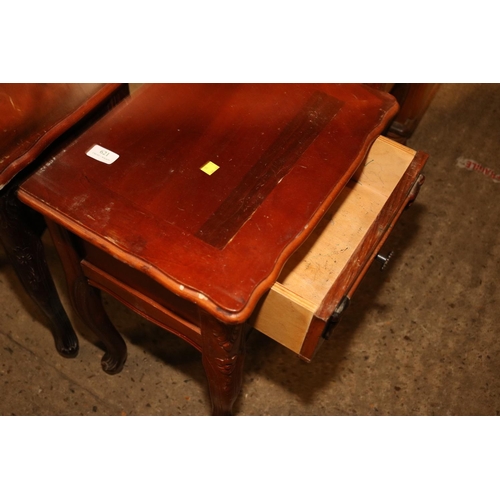 621 - 3 X WOODEN SIDE TABLES