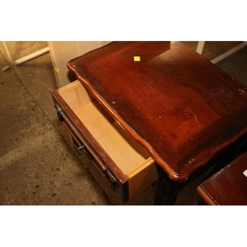 621 - 3 X WOODEN SIDE TABLES