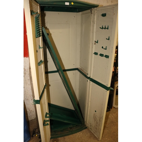 87 - GARDEN TOOL CUPBOARD