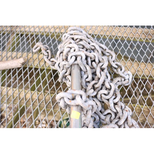 15 - STAINLESS STEEL ANCHOR AND CHAIN