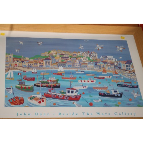 529 - FRAMED PICTURE OF ST IVES PRINT