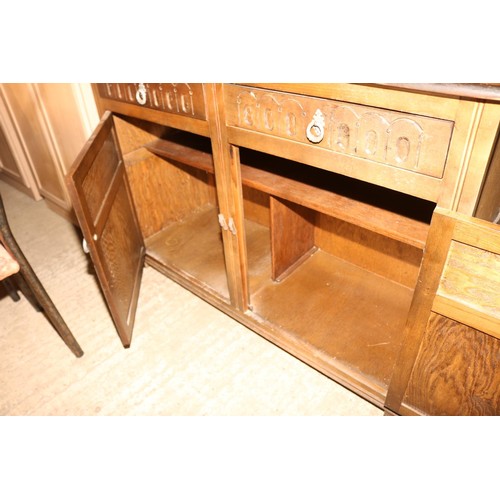 589 - OAK DRESSER