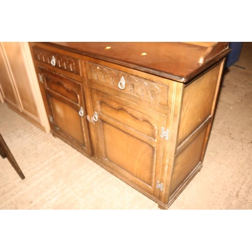 589 - OAK DRESSER