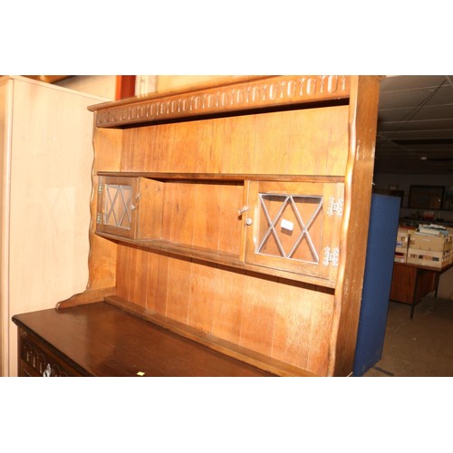 589 - OAK DRESSER