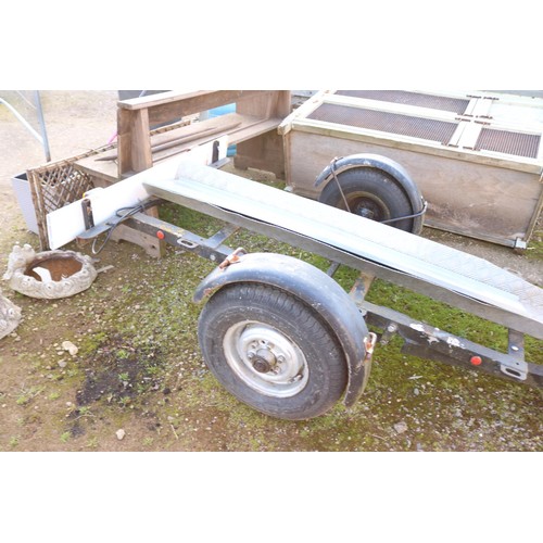 4 - Motor bike trailer