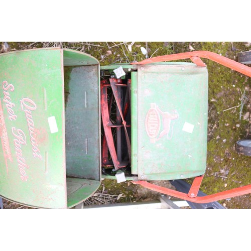 93 - Antique Qual cast  push mower