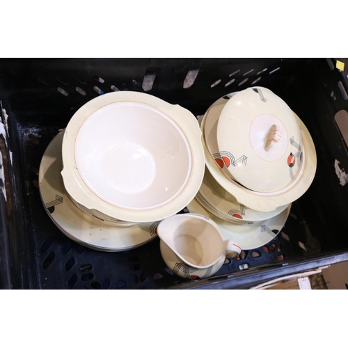 110 - 8 x boxes various China, miscellaneous