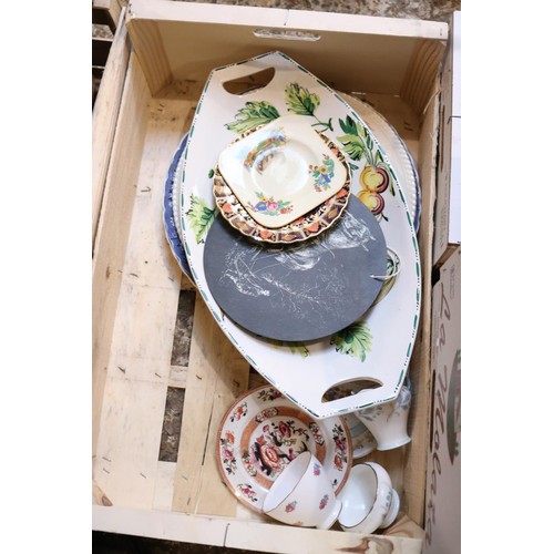 110 - 8 x boxes various China, miscellaneous