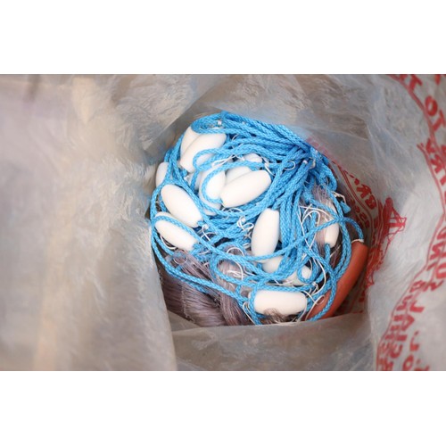 117 - Bag including various sea fishing nets