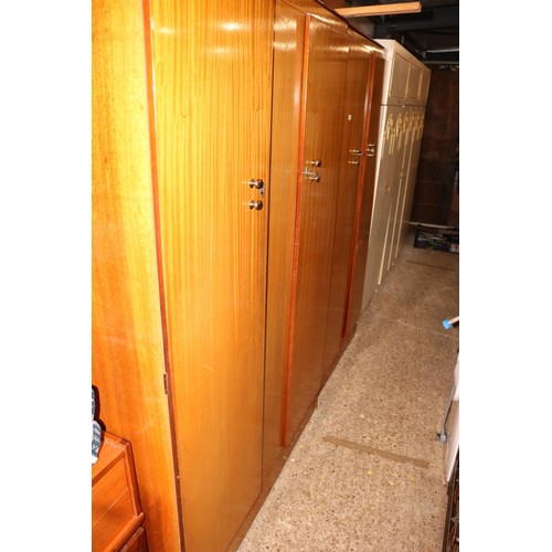 164 - 2 x wardrobes & headboard