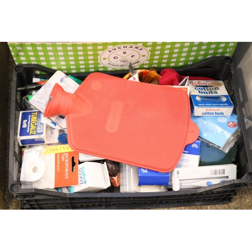 231 - Six trays of various household miscellaneous