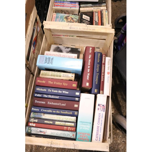 233 - Five trays of various books