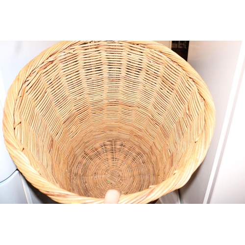 264 - Tall basket & lid