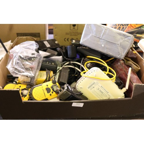 283 - Box of various cb/radio equipment