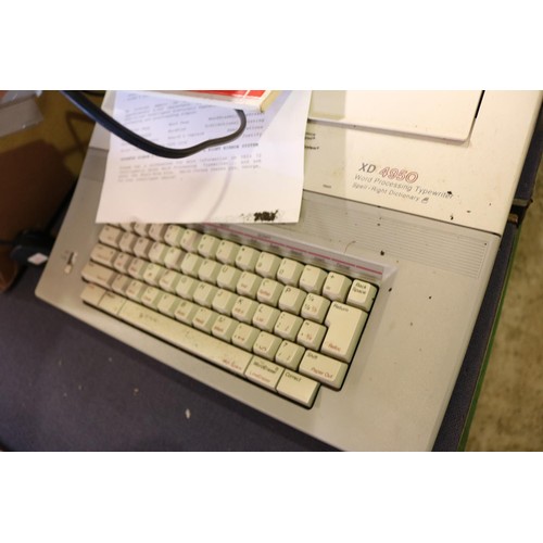 284 - Smith corona electric typewriter - warranted until 12 noon Tuesday following the above sale