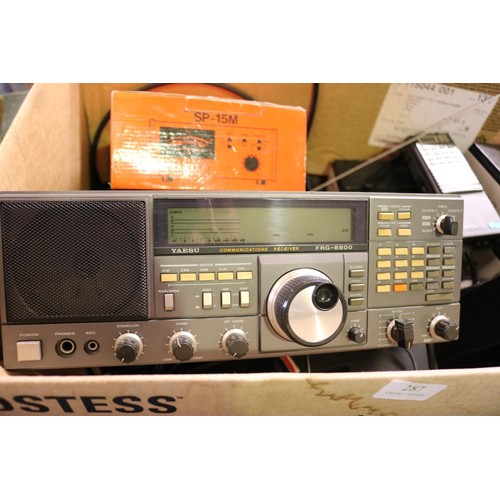 287 - Box of radio receivers